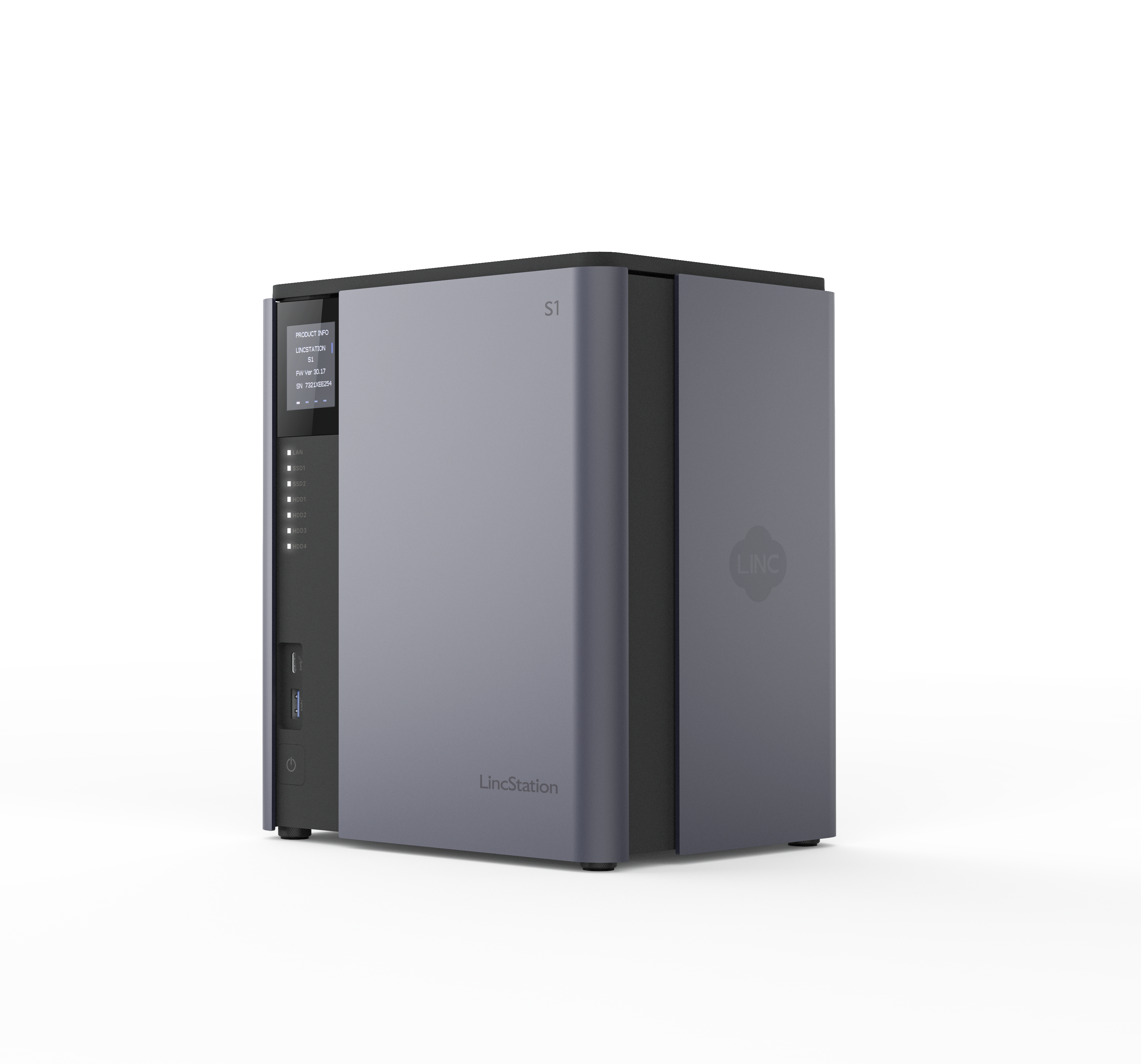 LincPlus LincStation S1 6-Bay NAS | 8GB RAM+128G ROM (Diskless)