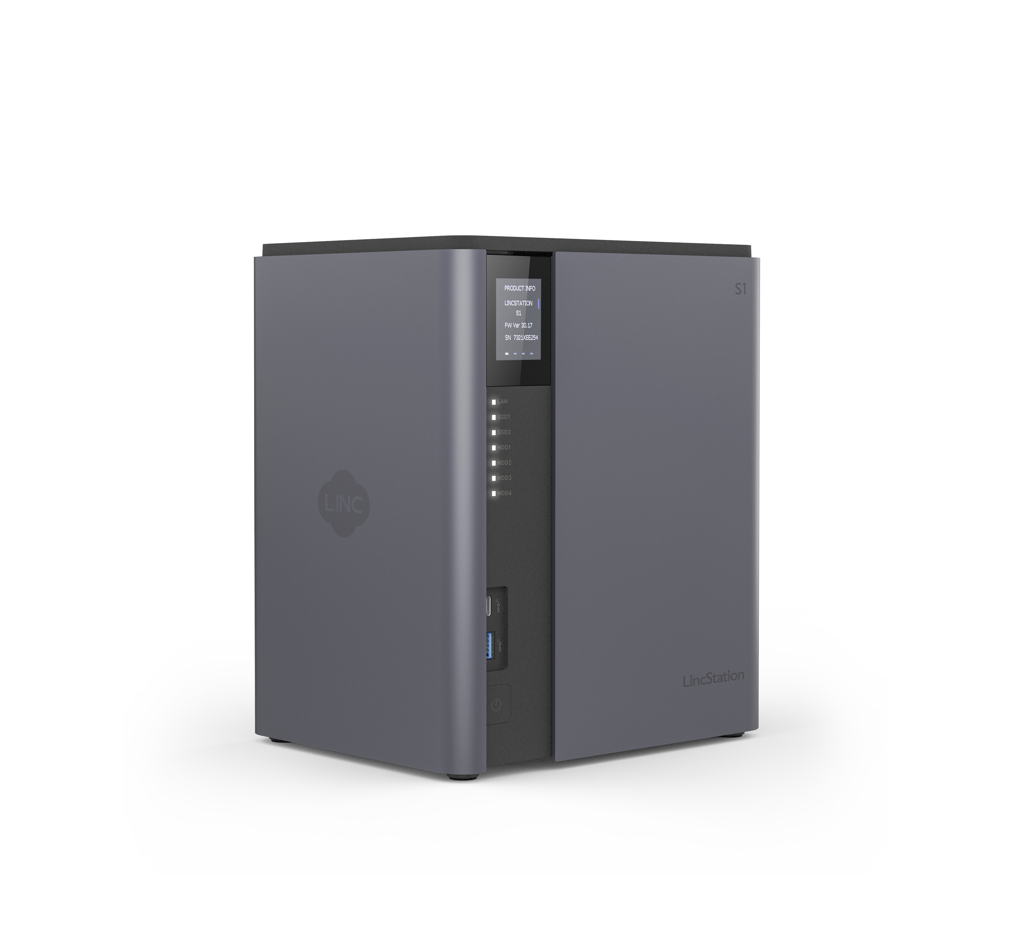 LincPlus LincStation S1 6-Bay NAS | 8GB RAM+128G ROM (Diskless)