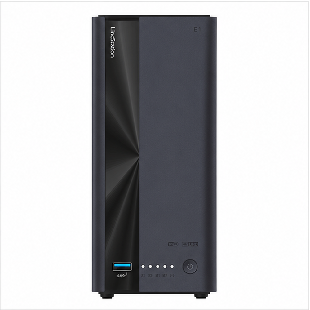 LincPlus LincStation E1 4-Bay NAS | 4GB RAM+64G ROM (Diskless)