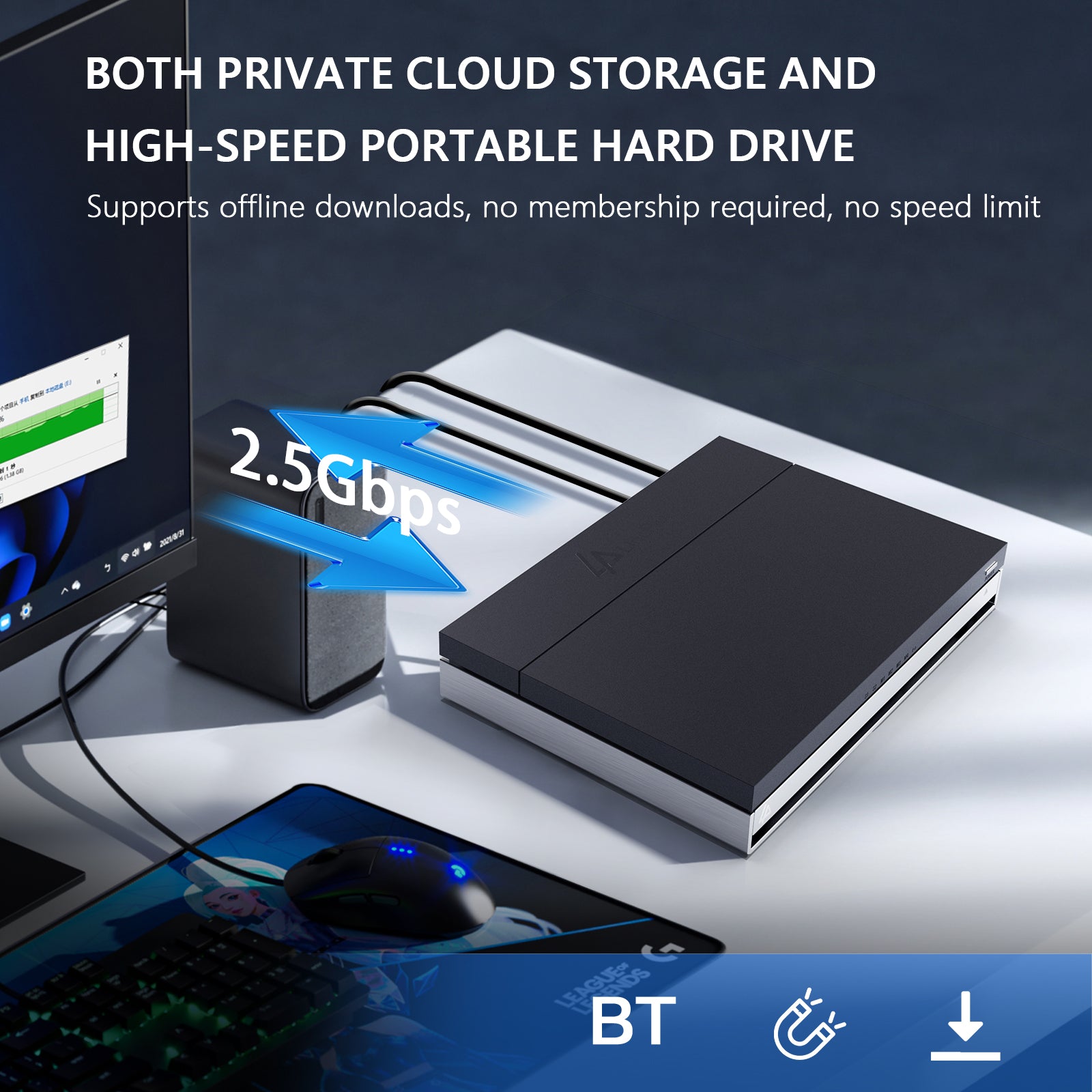 LincPlus LincStation N1 6-Bay NAS | 16GB RAM+128G ROM | Storage 6x8TB