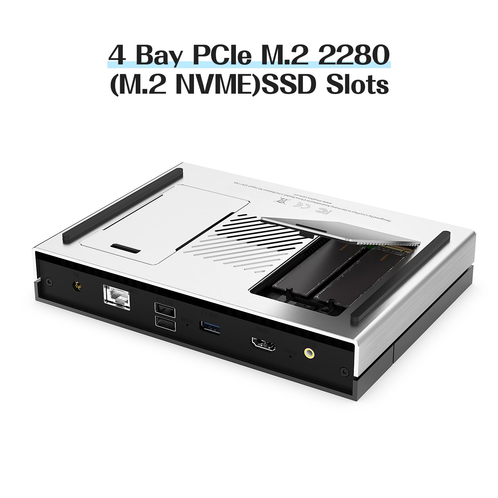 LincPlus LincStation N2 6-Bay NAS | 16GB RAM+128G ROM | Storage 6x8TB