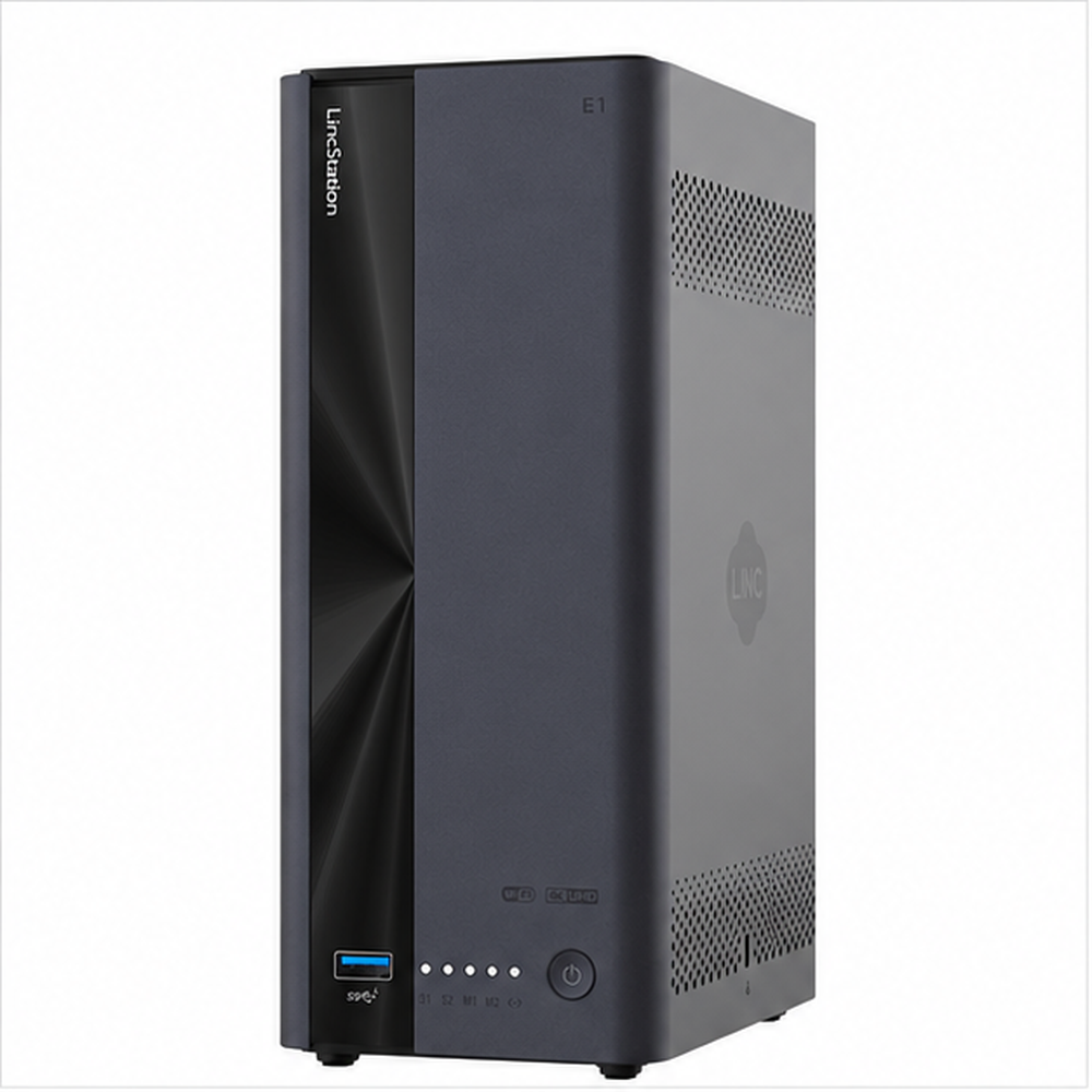 LincPlus LincStation E1 4-Bay NAS | 4GB RAM+64G ROM (Diskless)