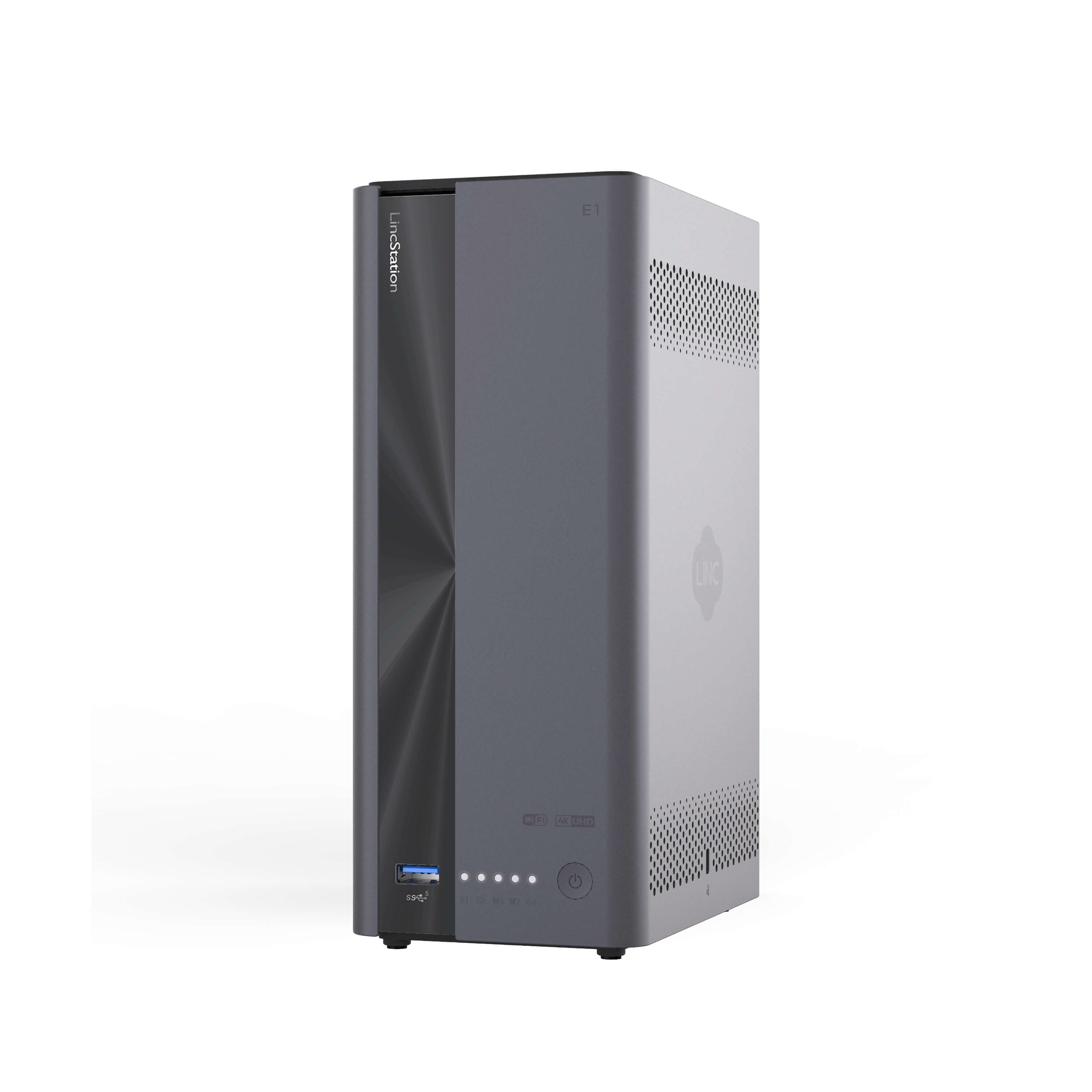 LincPlus LincStation E1 4-Bay NAS | 4GB RAM+64G ROM (Diskless)